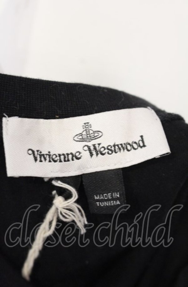 画像4: ヴィヴィアンウエストウッド 中古 / MEANINGLESS Tシャツ XS ブラック  O-25-08-03-020-ts-IG-OS (4)