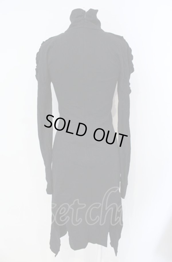 画像3: ヴィヴィアンウエストウッド 中古 / PHOENIX JERSEY DRESS XS ブラック  O-25-08-03-023-op-IG-OS (3)