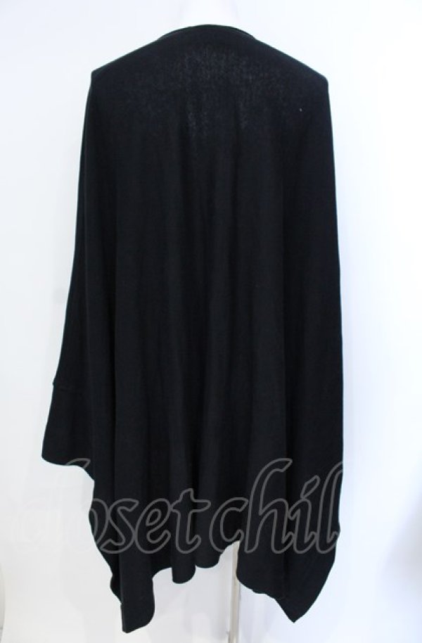 画像4: ヴィヴィアンウエストウッド MAN 中古 / ブランケット カーディガン  ブラック  O-25-08-03-003-to-IG-ZH (4)