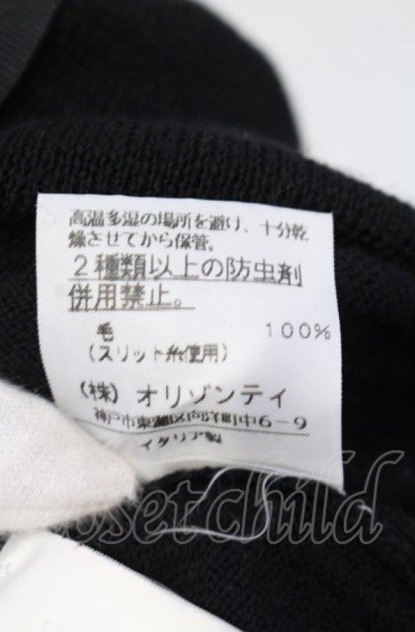 画像6: ヴィヴィアンウエストウッド 中古 / ラウンドネックカラーオーブ刺繍カーディガン M ブラック  O-25-08-03-027-to-YM-ZY (6)