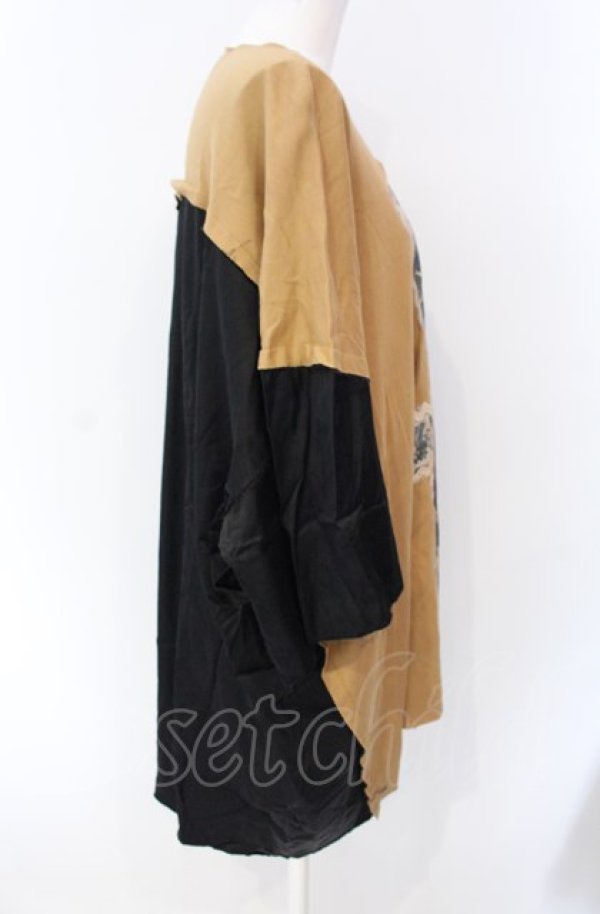 画像2: ヴィヴィアンウエストウッド 中古 / コンパクトスムースPUNK CATビッグマン Tシャツ 00 ブラウン  O-25-08-03-029-ts-YM-OS (2)