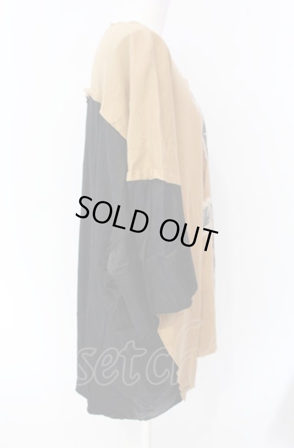 画像2: ヴィヴィアンウエストウッド 中古 / コンパクトスムースPUNK CATビッグマン Ｔシャツ 00 ブラウン  O-25-08-03-029-ts-YM-ZH (2)