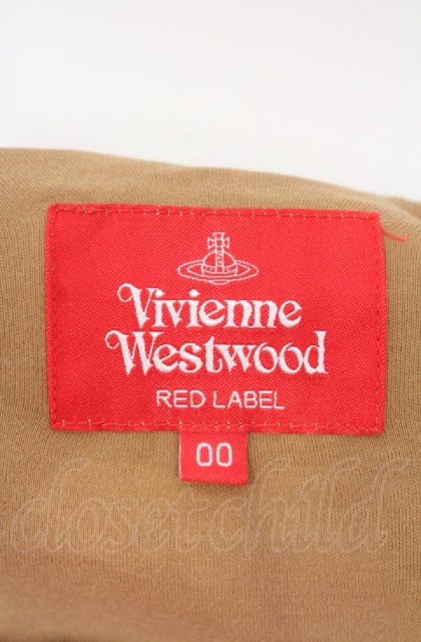 画像4: ヴィヴィアンウエストウッド 中古 / コンパクトスムースPUNK CATビッグマン Tシャツ 00 ブラウン  O-25-08-03-029-ts-YM-OS (4)