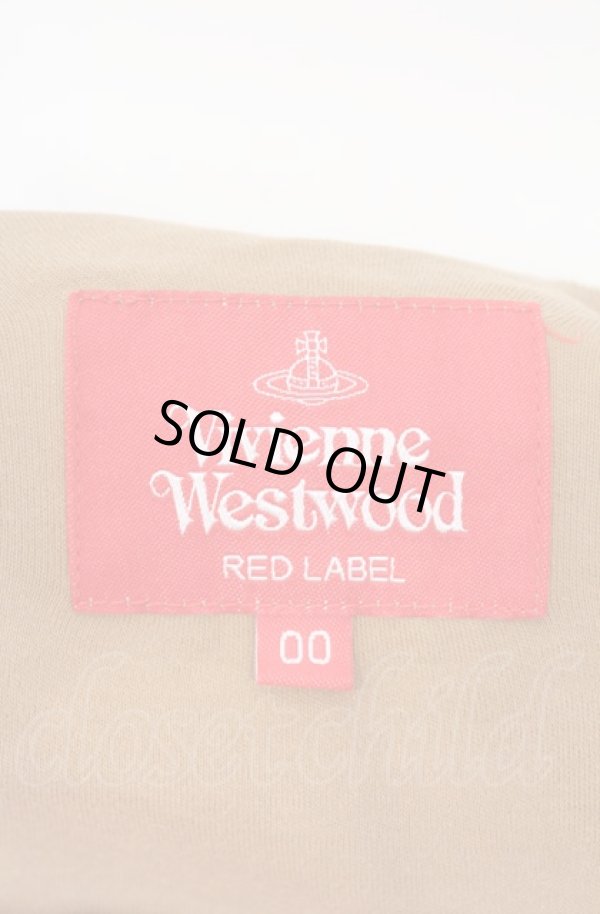 画像4: ヴィヴィアンウエストウッド 中古 / コンパクトスムースPUNK CATビッグマン Ｔシャツ 00 ブラウン  O-25-08-03-029-ts-YM-ZH (4)