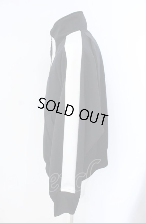 画像3: ヴィヴィアンウエストウッド MAN 中古 / サイドライン B リブ トラックジャケット 44 ブラック×ホワイト  O-25-08-03-004-jc-IG-OS (3)