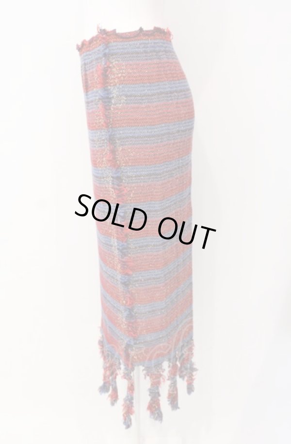 画像3: ヴィヴィアンウエストウッド 中古 / BROKEN STITCH スカート  マルチ  O-25-08-03-047-sk-YM-OS (3)