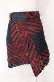 画像3: ヴィヴィアンウエストウッド Anglomania and Lee 中古 / INFINITY SKIRT スカート 24 ブラック×レッド  O-25-08-03-048-sk-IG-OS (3)
