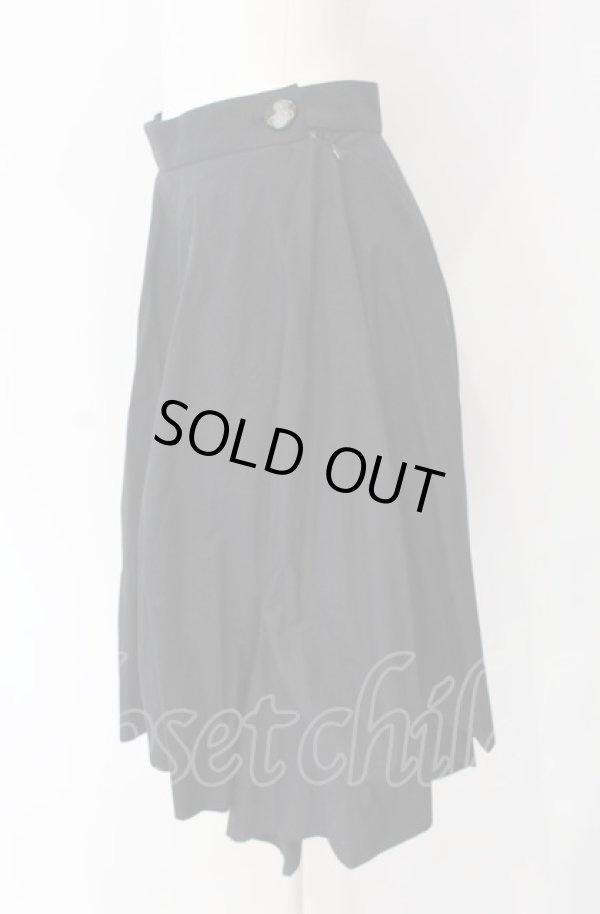 画像2: ヴィヴィアンウエストウッド 中古 / 裾ランダムフレアースカート 2 ブラック  O-25-08-03-051-sk-IG-OS (2)