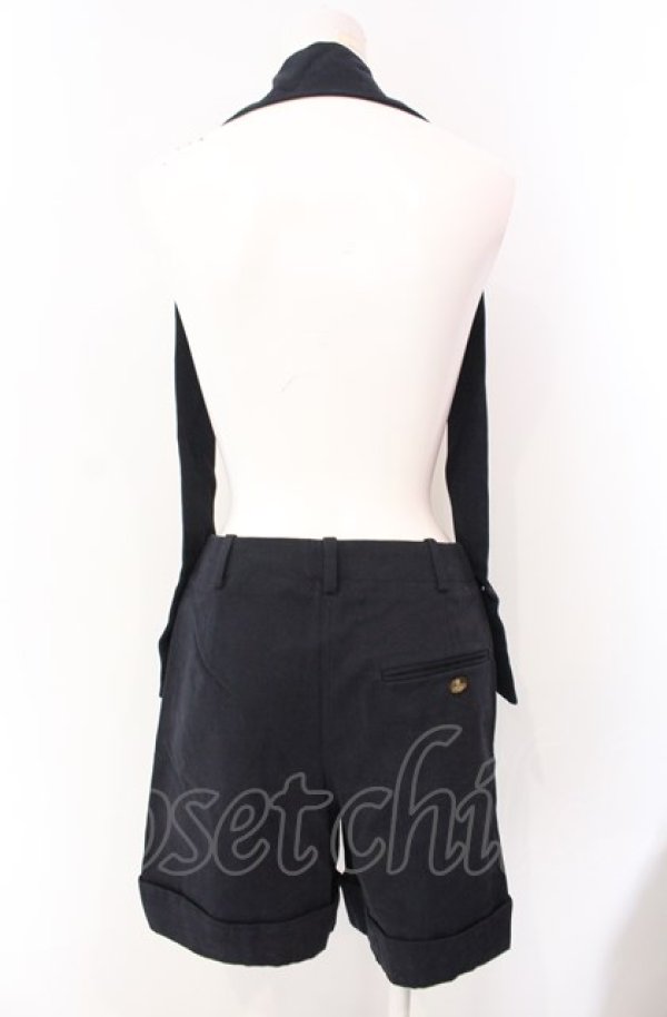 画像3: ヴィヴィアンウエストウッド 中古 / ハーフパンツ 1 ブラック  O-25-08-03-052-pa-IG-ZY (3)