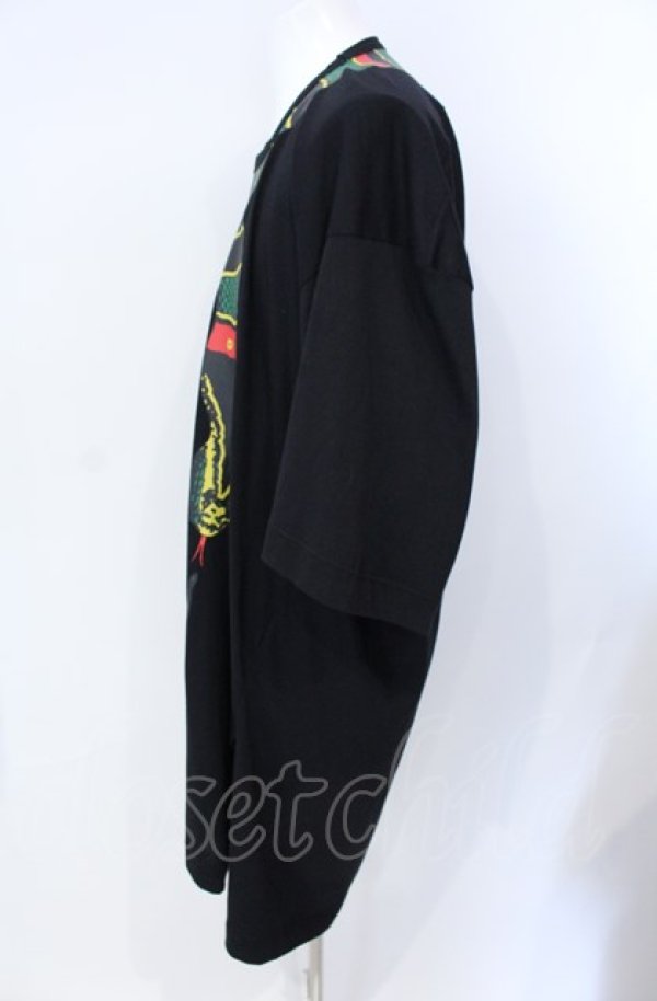 画像3: ヴィヴィアンウエストウッド MAN 中古 / SNAKE ビッグロングＴシャツ F ブラック  O-25-08-03-001-to-YM-OS (3)