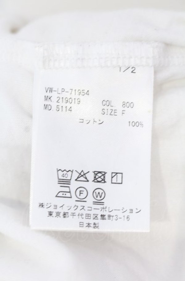 画像6: ヴィヴィアンウエストウッド 中古 / ワンポイントORBビッグTシャツ F ホワイト  O-25-08-03-005-ts-IG-ZH (6)