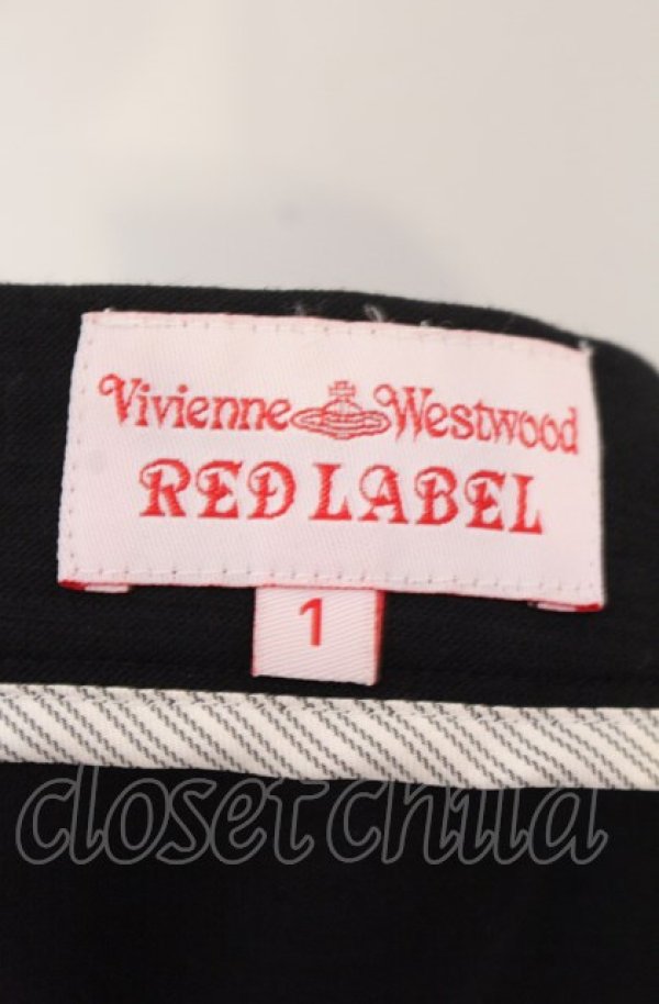 画像4: ヴィヴィアンウエストウッド 中古 / ストレッチアシメショートパンツ 1 ブラック  O-25-08-03-054-pa-IG-ZY (4)