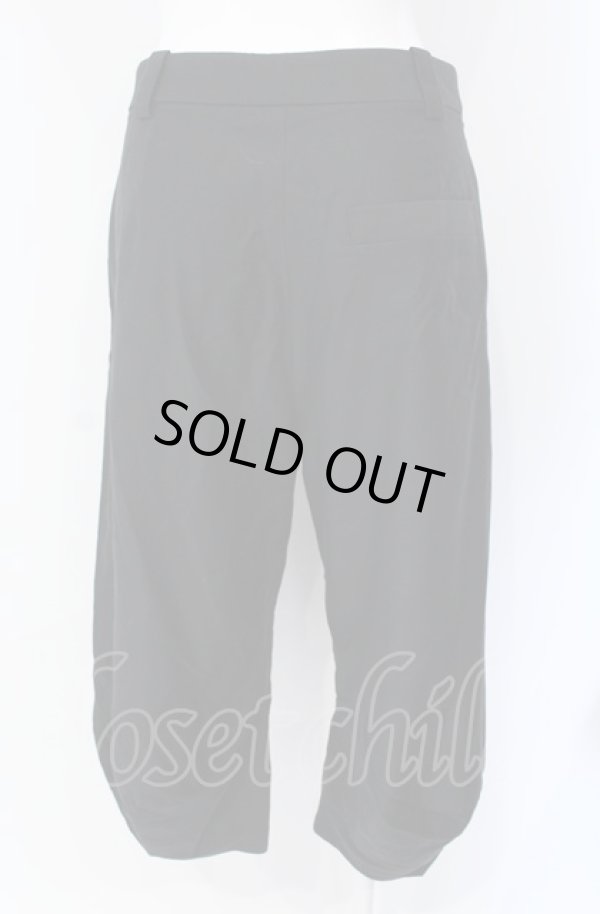 画像3: ヴィヴィアンウエストウッド 中古 / バルーン風パンツ 1 ブラック  O-25-08-03-057-pa-IG-OS (3)