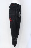 画像2: ヴィヴィアンウエストウッド 中古 / オーガニックデニムクロップドパンツ 02 ブラック  O-25-08-03-059-pa-YM-OS (2)