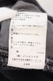 画像5: ヴィヴィアンウエストウッド 中古 / オーガニックデニムクロップドパンツ 02 ブラック  O-25-08-03-059-pa-YM-OS (5)