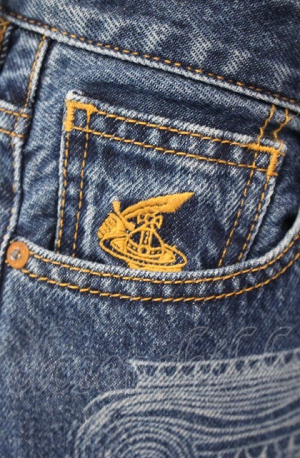 画像2: ANGLOMANIA 中古 / NEW HARRIS JEANS ジーンズ 26 インディゴ  O-25-08-03-064-pa-IG-OS (2)