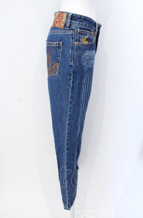 画像3: ANGLOMANIA 中古 / NEW HARRIS JEANS ジーンズ 26 インディゴ  O-25-08-03-064-pa-IG-OS (3)