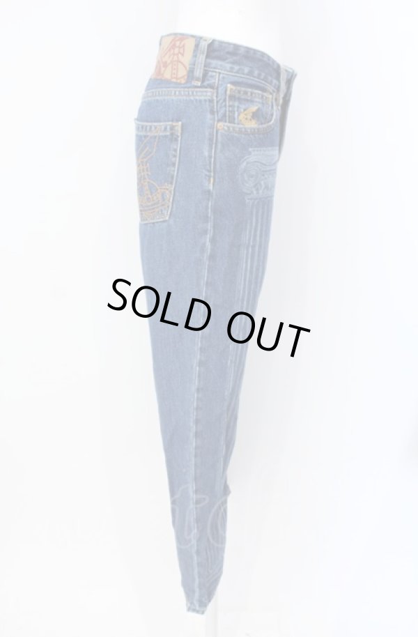 画像3: ANGLOMANIA 中古 / NEW HARRIS JEANS ジーンズ 26 インディゴ  O-25-08-03-064-pa-IG-OS (3)