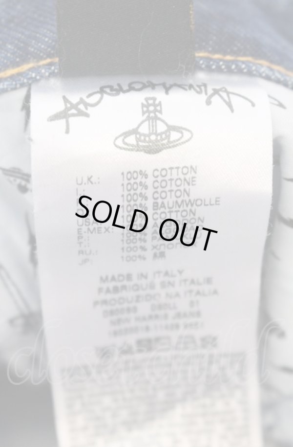 画像6: ANGLOMANIA 中古 / NEW HARRIS JEANS ジーンズ 26 インディゴ  O-25-08-03-064-pa-IG-OS (6)