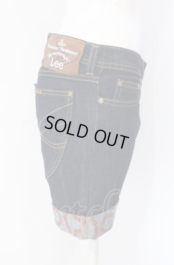 画像2: ANGLOMANIA 中古 / HOT パンツ XS インディゴ  O-25-08-03-065-pa-YM-OS (2)