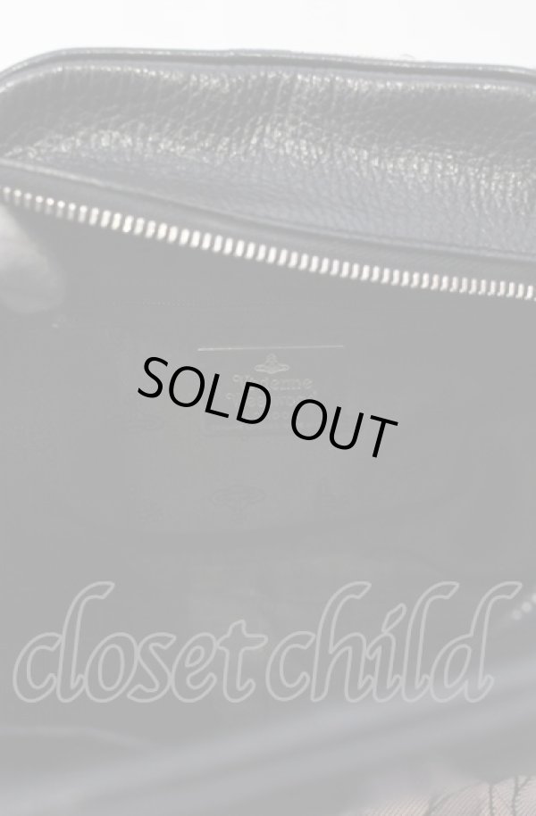 画像4: ヴィヴィアンウエストウッド 中古 / アーガイルヤスミンバッグ  ピンクxブラック  O-25-08-03-070-ba-YM-OS (4)