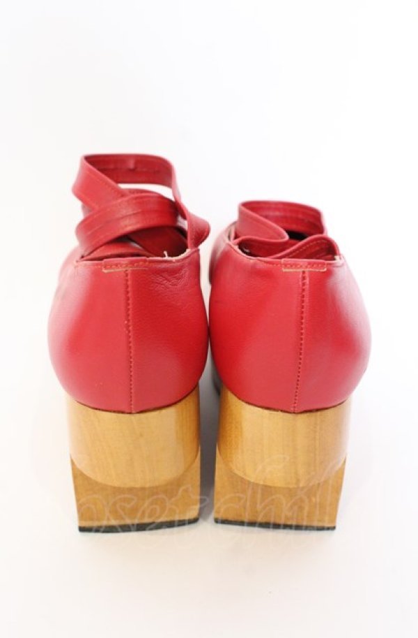 画像4: ヴィヴィアンウエストウッド 中古 / ロッキンホースバレリーナ アウトソール26cm レッド  O-25-08-03-071-sh-YM-OS (4)