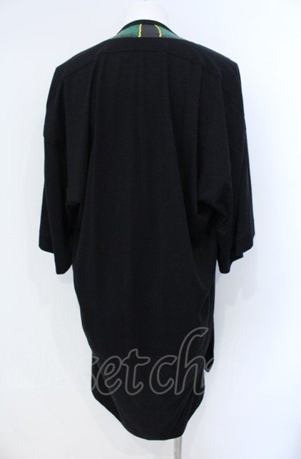 画像4: ヴィヴィアンウエストウッド MAN 中古 / SNAKE ビッグロングＴシャツ F ブラック  O-25-08-03-001-to-YM-OS (4)