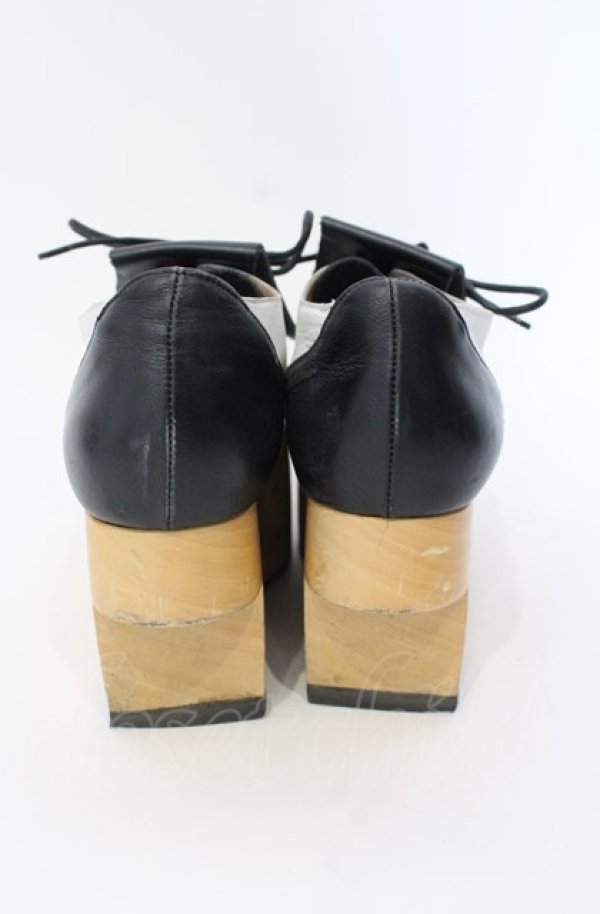 画像5: ヴィヴィアンウエストウッド 中古 / ロッキンホースゴルフ アウトソール約24cm ブラックxデョワイトコンビ  O-25-08-03-074-sh-YM-OS (5)