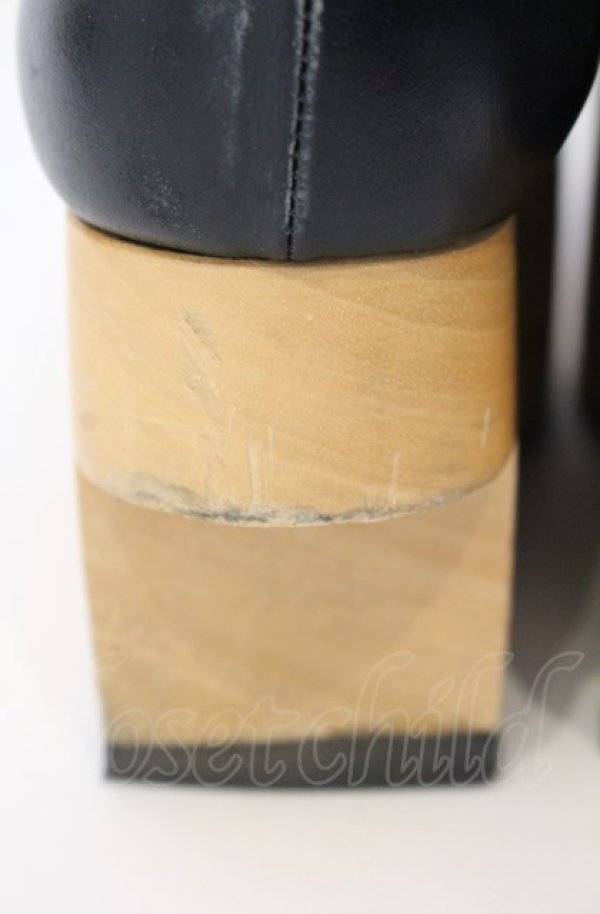 画像6: ヴィヴィアンウエストウッド 中古 / ロッキンホースゴルフ アウトソール約24cm ブラックxデョワイトコンビ  O-25-08-03-074-sh-YM-OS (6)