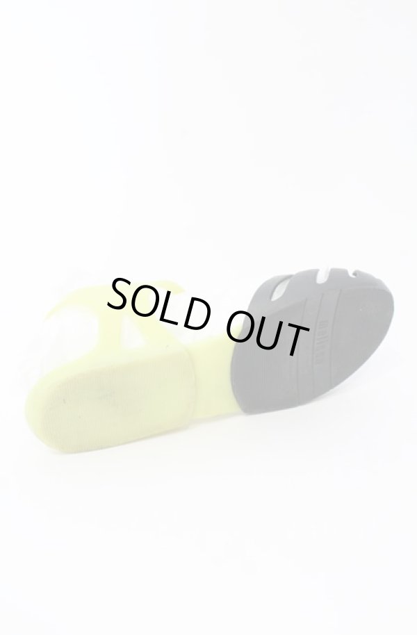 画像6: ヴィヴィアンウエストウッド×Melissa 中古 / Possessionサンダル 24JPN EU38 イエロー×ブラック  O-25-08-03-076-sh-IG-ZT1116G (6)