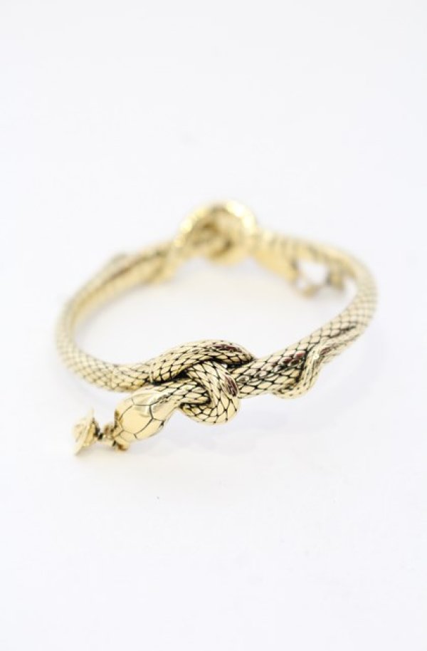 画像4: ヴィヴィアンウエストウッド 中古 / ALBANE バングル ブレスレット  ゴールド  O-25-08-03-086-ac-YM-OS (4)