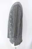 画像2: ヴィヴィアンウエストウッド MAN 中古 / モノグラムボーダーTシャツ 50 グレー  O-25-08-03-010-ts-YM-OS (2)
