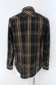 画像4: ヴィヴィアンウエストウッド MAN 中古 / ワンポイントORB オジークラークチェックシャツ 50 ブラックｘマルチ  O-25-08-03-011-bl-YM-OS (4)
