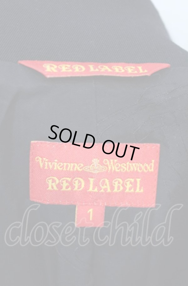 画像4: ヴィヴィアンウエストウッド 中古 / シングル3Bテーラードジャケット 1 ブラック  O-25-08-03-014-jc-YM-OS (4)