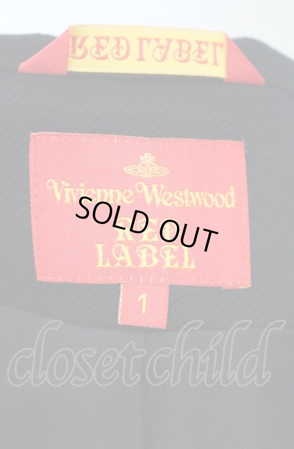 画像5: ヴィヴィアンウエストウッド 中古 / アンダーバストジャケット 1 ブラック  O-25-08-03-016-jc-YM-OS (5)