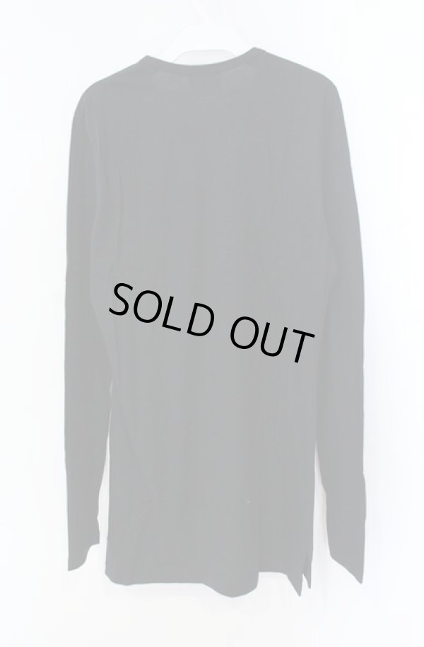 画像3: ヴィヴィアンウエストウッド MAN 中古 / カラーオーブ刺繍ロングカットソー S ブラック  O-25-08-17-003-to-IG-ZH (3)