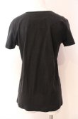 画像4: ANGLOMANIA 中古 / フラワー転写Tシャツ S ブラック  O-25-08-17-033-ts-YM-OS (4)