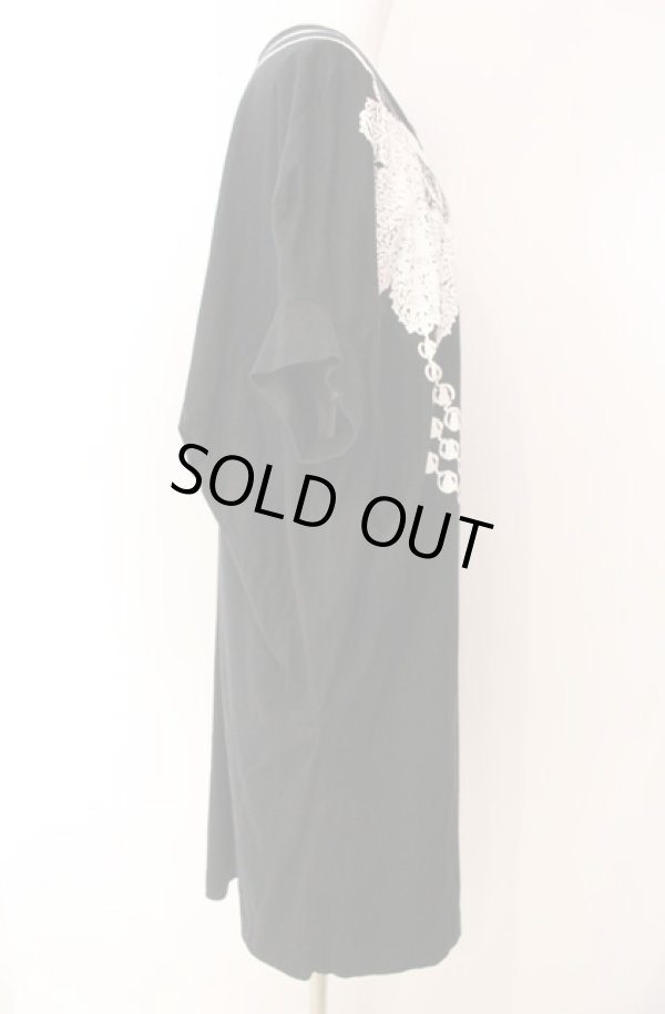 画像3: ヴィヴィアンウエストウッド 中古 / ネックレスプリントカットワンピース 2 ブラック  O-25-08-17-036-op-IG-OS (3)