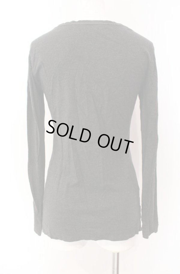 画像3: ヴィヴィアンウエストウッド 中古 / プリントカットソー 2 チャコール  O-25-08-17-039-to-IG-OS (3)