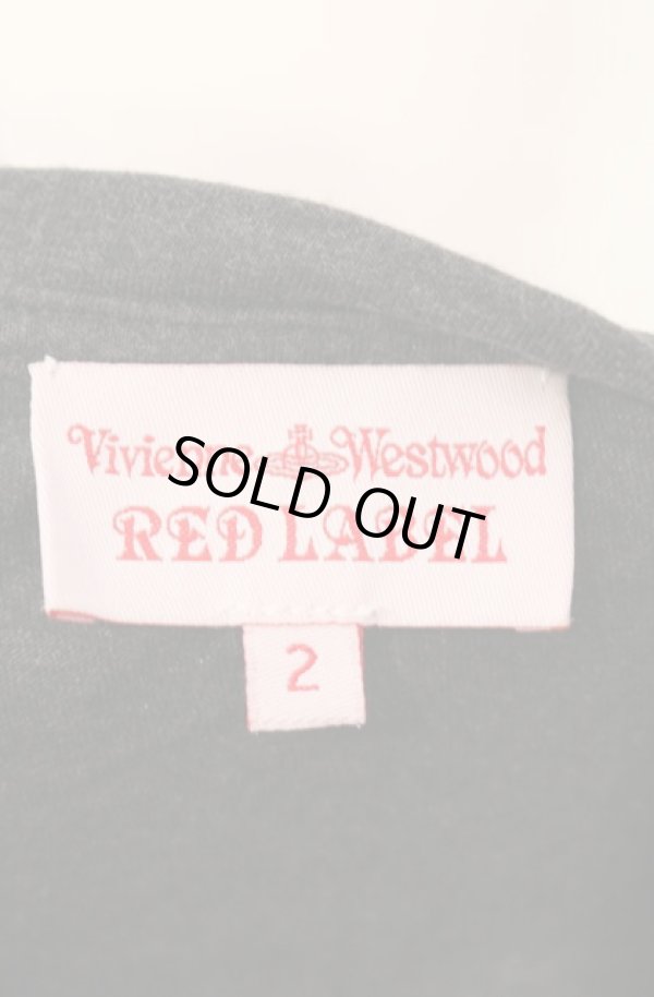 画像4: ヴィヴィアンウエストウッド 中古 / プリントカットソー 2 チャコール  O-25-08-17-039-to-IG-OS (4)