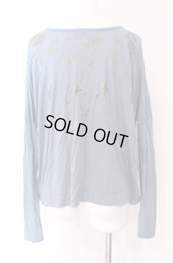 画像3: ヴィヴィアンウエストウッド 中古 / シルエットバラフライカットソー  ブルー  O-25-08-17-040-to-IG-OS (3)