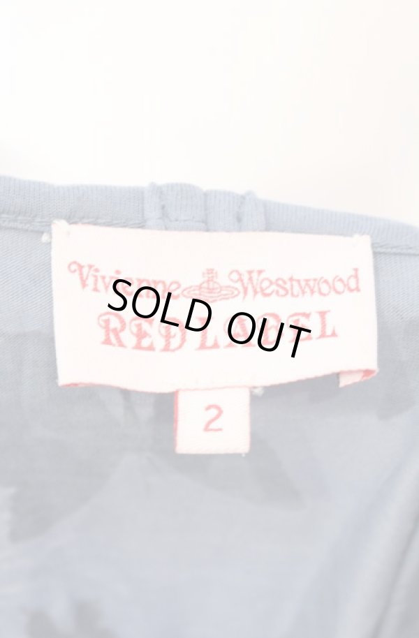 画像4: ヴィヴィアンウエストウッド 中古 / シルエットバラフライカットソー  ブルー  O-25-08-17-040-to-IG-OS (4)