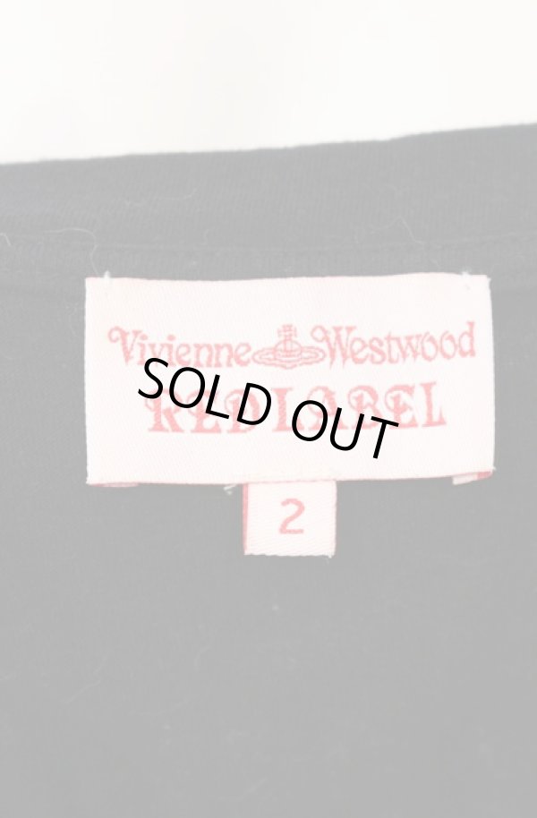 画像4: ヴィヴィアンウエストウッド 中古 / スネークプリントカットソー  ブラック×レッド  O-25-08-17-043-to-IG-OS (4)