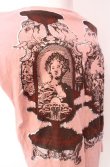 画像2: ヴィヴィアンウエストウッド 中古 / ポンパドゥール婦人プリントカットソー 2 ピンク  O-25-08-17-044-to-IG-OS (2)