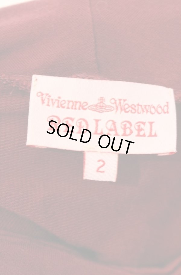 画像4: ヴィヴィアンウエストウッド 中古 / サティア アワーグラスptフーディカットソー 2 ワイン  O-25-08-17-045-to-IG-ZH (4)