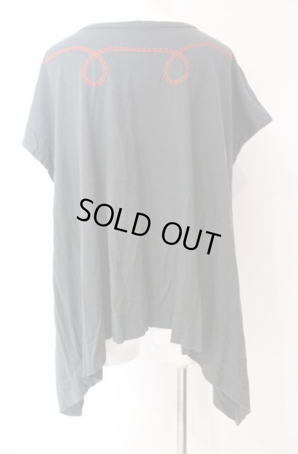 画像3: ヴィヴィアンウエストウッド 中古 / ステッチキャット変形カットソー  グレー  O-25-08-17-046-to-IG-OS (3)