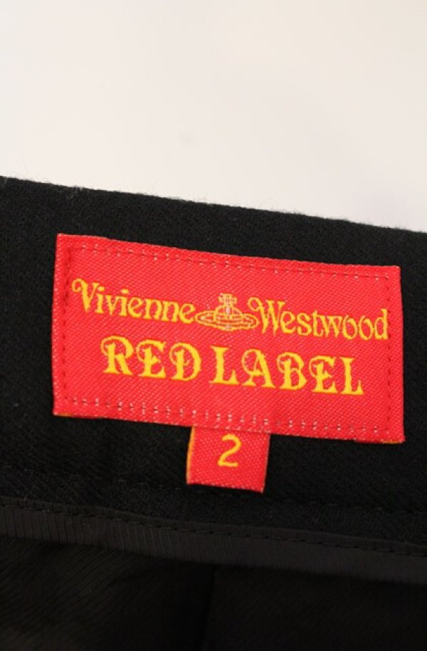 画像4: ヴィヴィアンウエストウッド 中古 / ビッグボタンショートパンツ 2 ブラック  O-25-08-17-053-pa-IG-OS (4)