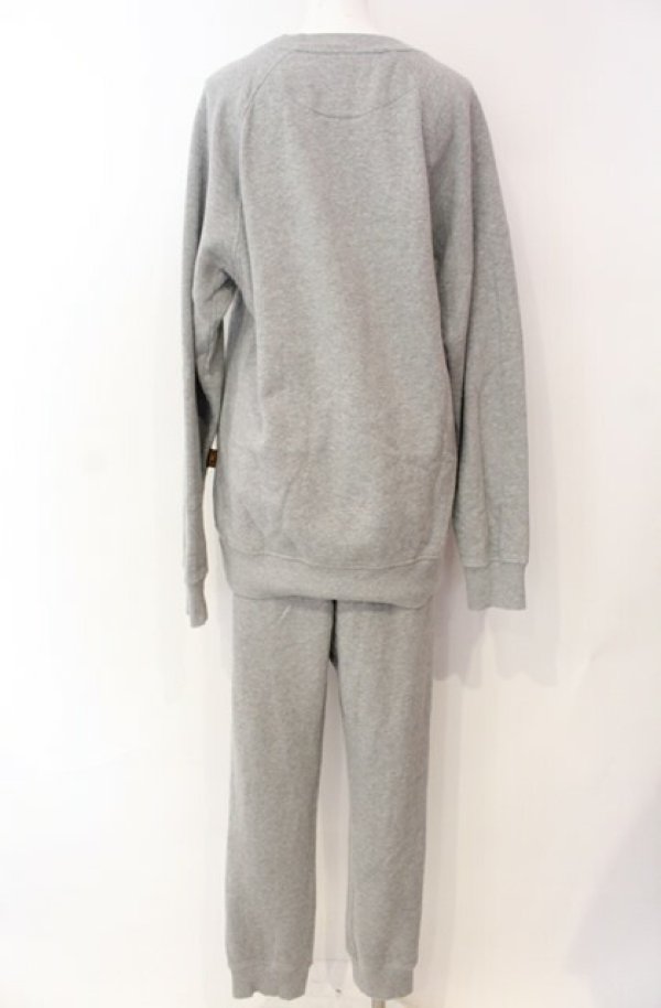 画像3: ANGLOMANIA 中古 / CLASSIC SWAET WITH PATCH セットアップ S グレー  O-25-08-17-006-to-YM-OS (3)