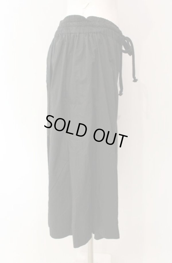 画像2: ヴィヴィアンウエストウッド 中古 / コットンタイプライターワイドパンツ 2 ブラック  O-25-08-17-054-pa-YM-OS (2)