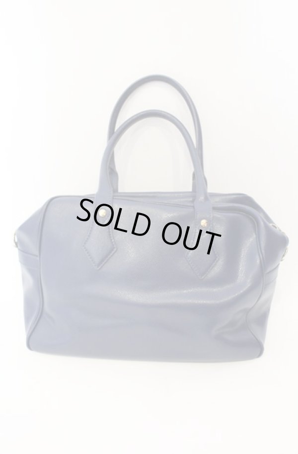 画像4: ヴィヴィアンウエストウッド 中古 / Orb Large バッグ  ブルー  O-25-08-17-056-ba-YM-ZH (4)